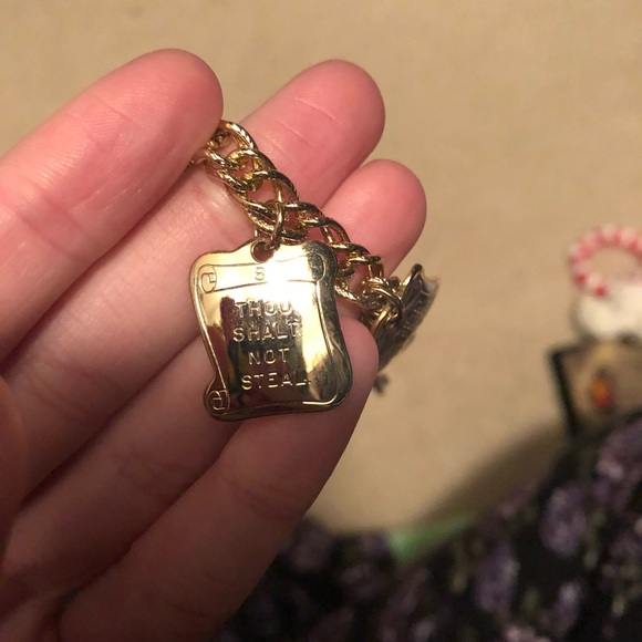 The Ten Commandments Charm Bracelet - Picture 1 of 4